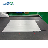 Dissipateur thermique en aluminium Litium Ion Liquid Cold Plate 300 330mm 430 Vacuum Brazed Heat Echangeur Water Cooled Micro Channel Cooler