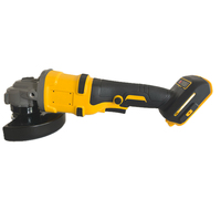 Meuleuse d'angle sans fil 21V de qualité industrielle, pratique pour le bricolage, avec moteur sans balais, 6500 tr/min, vitesse variable, interrupteur à glissière, disque de meulage de 100 mm