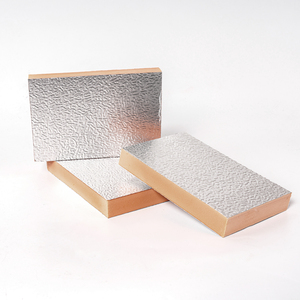 Nhà máy cung cấp Phenolic bọt pre-cách điện ống dẫn không khí Bảng điều chỉnh với lá nhôm cho HVAC hệ thống ống - Product Image 2