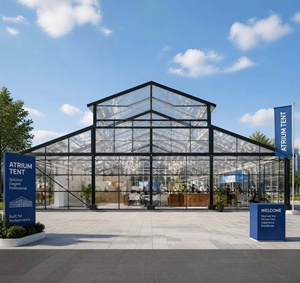 10x10ft Waterproof Tent 3*6m Steel Frame Gazebos Tents Outdoor Trade Show <b>Canopy</b> Sport Event Party With Custom Logo Atrium Tent - Product Image 5