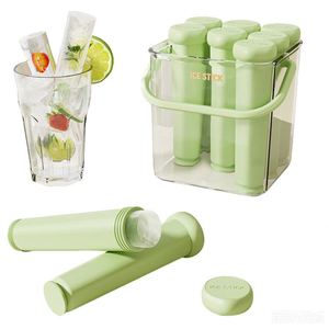 Bac à glaçons en silicone carré de qualité alimentaire, facile à démouler, 2 couleurs, DIY pour l'été, vente en gros - Product Image 4