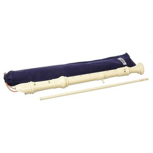 Flauta Soprano Recta Color Avorio G302AG - Product Image 1