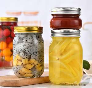 Bocal en verre avec couvercle en métal bocaux à <span class=keywords><strong>confiture</strong></span> Mason à large bouche en verre en forme <span class=keywords><strong>de</strong></span> <span class=keywords><strong>Cactus</strong></span> couleur verte pour le stockage - Product Image 6