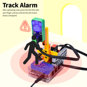 Bloques de Construcción Electrónicos STEM Kidsbits, Módulo de Matriz de Puntos HT16K33_8X8 - Product Image 4