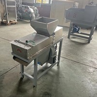 Machine à peler les cacahuètes sèches à peau rouge, de qualité commerciale, directement de l'usine, capacité élevée de 200 kg, pour les usines alimentaires, HJ-CM026