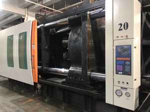 Machine de moulage par injection horizontale Chen Hsong1450ton utilisée pour la production de grandes machines de moulage de plastique pour boîtier de climatiseur - Product Image 2