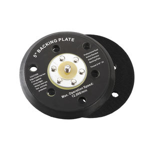 Plaque de support de polisseuse double de 5 pouces pour polisseuse à double <span class=keywords><strong>action</strong></span> à courte portée avec support OEM personnalisable à crochet et boucle - Product Image 1