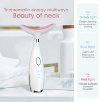 3 modes V minceur de visage électrique pour le cou masseur de levage de visage prise USB Instrument anti-rides pour la réduction du double menton