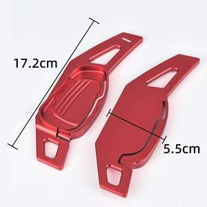 Convient pour S3 S5 S6 SQ5 RS3 RS6 RS7 Volant en alliage d'aluminium Palettes de changement de vitesse Volant Palettes de changement de vitesse - Product Image 6