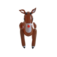 Cerf Sika gonflable en PVC personnalisé jouet pour décorations extérieures accessoire de piscine pour enfants