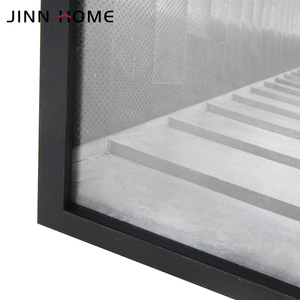 Jinn casa legno nero A4 cornice per la casa eco-friendly Logo personalizzato strizzacervelli cornice in legno <span class=keywords><strong>4</strong></span> colori - Product Image 4