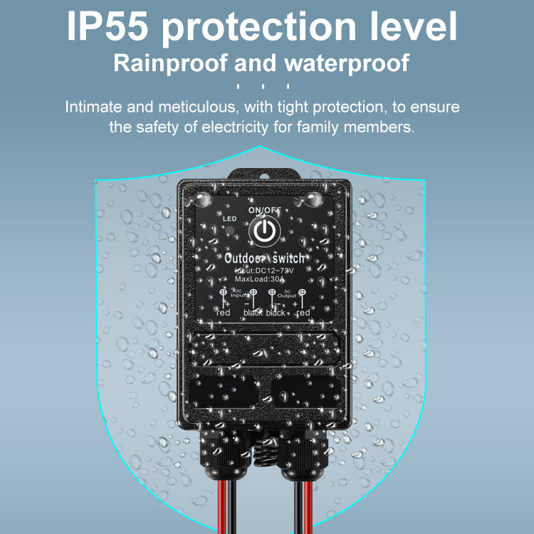 40A Electrical Motor 433 Waterproof Remote Switch Controller