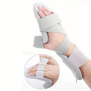 Rustende Handspalk (Rechts)-Nachtimmobilisatiesysteem Polsvingerbrace-Duimstabilisatoromslag-Voor Artritis, Tendinitis, Carpale T - Product Image 1
