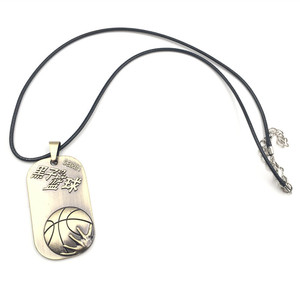 Collar de <span class=keywords><strong>Anime</strong></span> <span class=keywords><strong>Kuroko</strong></span> no basike Seirin, colgante de Metal, accesorios de Cosplay, regalo - Product Image 4