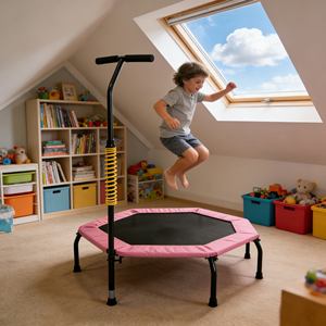 Trampolín de Rebote Cardiovascular para Niños para la Salud Linfática y Ejercicio Aeróbico Suave para Cuerpos Jóvenes - Product Image 3