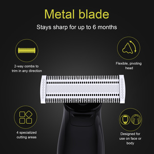 Recambios afeitadoras เครื่องโกนหนวดแบบเปลี่ยนได้สำหรับ <span class=keywords><strong>Philips</strong></span> Onblade QP2527 QP2533เครื่องเล็มใบมีดเดี่ยวทั้งหมด - Product Image 5