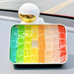 Caramelo de cristal popular al por mayor OEM empaquetado individualmente gemas para masticar con sabor a fruta dulces de cubitos de hielo en embalaje de bolsa - Product Image 5