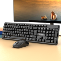 Lantronlife Vente en gros en usine Clavier et souris USB filaire professionnel bon marché 104 touches Clavier de frappe ergonomique Souris