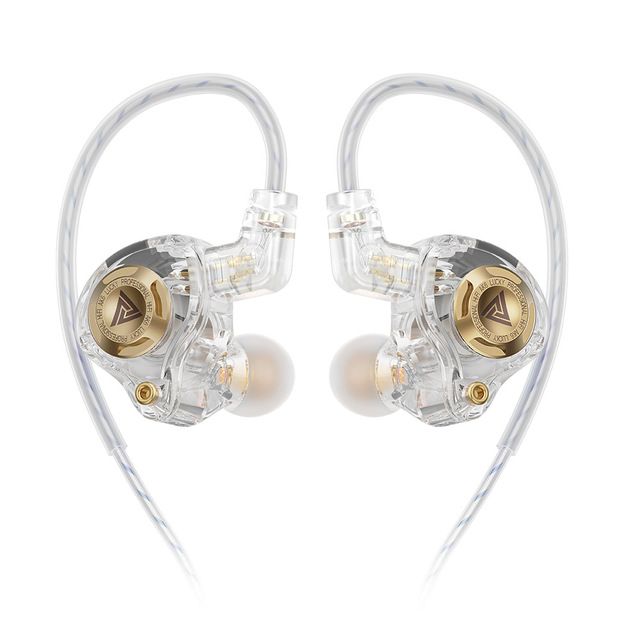 QKZ AK6 Lucky In-Ear HiFi Sound Quality with Enhanced Bass Dynamic Driver and In-Line Remote Wired for Smartphone and Tablet
