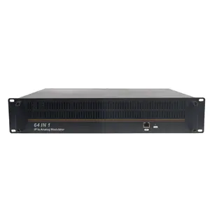 سوفتيل-محول SFT6400A IP إلى RF تناظري, 64 قناة رقمية إلى صوت وفيديو تناظري ، محول 4 منافذ جنرال إلكتريك AC110V/220V CN;ZHE