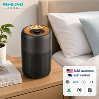 Purificador de Aire Portátil de Marca Privada con Filtro HEPA Verdadero, para Hogar, Oficina, Dormitorio, con Certificación OEM, ODM, CE y FCC