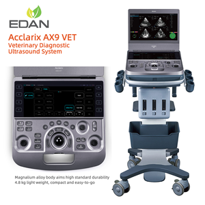 Système d'échographie diagnostique vétérinaire <span class=keywords><strong>Edan</strong></span> Acclarix AX9, scanner Doppler couleur <span class=keywords><strong>portable</strong></span> avec écran de 15,6 pouces et flux de travail intelligent - Product Image 3