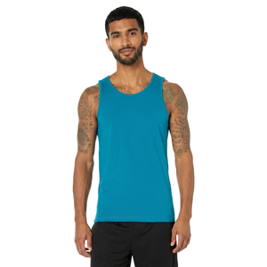 Débardeur personnalisé en coton, sans manches, délavé à l'acide, débardeur de sport pour homme, impression personnalisée, débardeur surdimensionné - Product Image 1