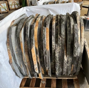 Tự nhiên Bluestone Vòng bước lát tấm màu xanh xám <span class=keywords><strong>basalt</strong></span> lát đá tấm cho lối đi ngoài trời Vườn Pathway 2cm 3cm - Product Image 4