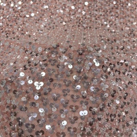 Tissu de Noël ZSY en gros, nouveau, de luxe, brillant, brodé de sequins, pour robes