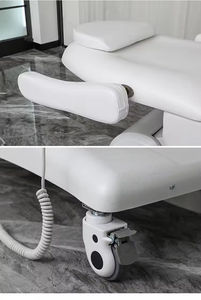 Lit d'examen gynécologique électrique à 4 moteurs avec télécommande et 4 roulettes - Vente flash - Product Image 2