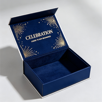 Boîte cadeau pliante de luxe avec couvercle magnétique, logo personnalisé, emballage rigide en papier, boîte en carton recyclable vert et noir