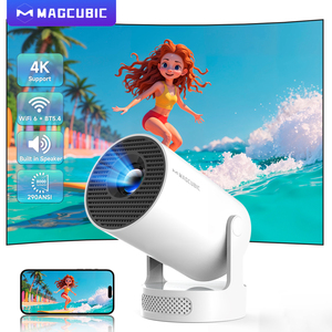 Projecteur MAGCUBIC HY300pro+ portable, mini, flexible, rotatif à 180°, pour la maison, la chambre, l'extérieur - Product Image 4
