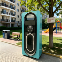 Máquina Expendedora de Agua Fría Pura de Autoservicio para Exteriores, Acero Inoxidable, Función SDK, Múltiples Opciones de Pago, Sanitización UV