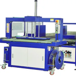 Automatic packaging assembly line for corrugated box production