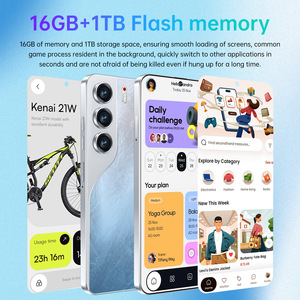 Điện thoại di động siêu biên giới S26, có màn hình đục lỗ lớn và Android 14, là một điện thoại thông minh bán chạy - Product Image 4