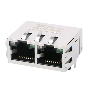 1000Base-T biến áp Ethernet nữ jack 1x4 cổng 10 pin RJ45 kết nối - Product Image 3