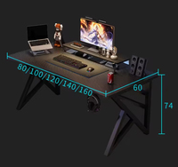 Bureau de jeu convertible en bois texturé, écologique, avec montage et rangement faciles, table d'étude et d'écriture minimaliste