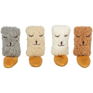 Juguete de Peluche para Perro con Forma de Cara Dormida, 17 cm, Varios Colores, Juguete Suave para Mascotas - Product Image 2