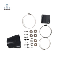Tuyau de pénétration d'air haute performance en PVC étanche pour pick-up 4x4 NP300, dispositif de prise d'air surélevée pour moteur, snorkel