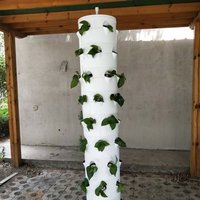 Nouvelle tour hydroponique rotative, tour aéroponique rotative, système hydroponique vertical d'intérieur pour la culture de légumes/fraises