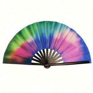 Ventilador de Mano Plegable Grande de 13 Pulgadas, Ventilador Deportivo Portátil con Sonido Fuerte para Eventos de Año Nuevo de DST Soul - Product Image 1