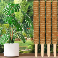Produit phare transfrontalier : Support de plante en forme de tige de cocotier flexible en mousse, pour jardinage moderne numérique et écologique