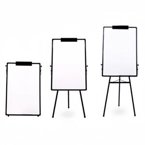 Pizarra blanca con trípode ajustable Pizarra blanca de altura ajustable Pizarras blancas económicas a granel para escuelas - Product Image 1