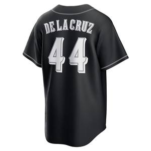 Vente en gros de maillots de baseball pour hommes Cincinnati 44 Elly De La Cruz 11 Barry Larkin 30 <span class=keywords><strong>Ken</strong></span> <span class=keywords><strong>Griffey</strong></span> <span class=keywords><strong>Jr</strong></span>. Cousus - Product Image 4