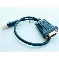 Custom FTDI Chipset USB 2,0 a DB9 Serial RS232 Cable adaptador