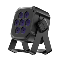 Éclairage de scène LED Par Can 20W 6*2W+1*3W 3 en 1 Rgb Disco, éclairage de scène Par Light pour fête, bar, DJ avec projecteurs DMX RGB