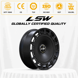 ล้อแม็กซ์ LS8024 ขนาด 18 นิ้ว แบบปิด ดีไซน์ Rally ผลิตตามสั่ง สำหรับรถยนต์ BMW Audi VW  5x112 5x114.3 อะไหล่รถยนต์ - Product Image 3