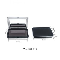 Personnalisable DIY Maquillage Palette Stock Mat Magnétique Fard À Paupières Blush Contour Poudre Compact Multicolore Estampage Cosmétique