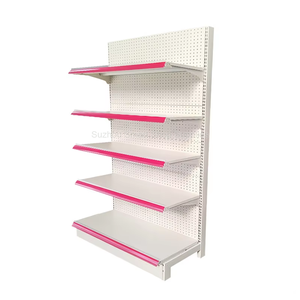 Gran oferta comercial metálico farmacia medicina góndola estantería estante de exhibición para químicos tienda - Product Image 4