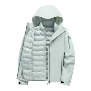 Doudoune de haute qualité pour unisexe, coupe-vent d'hiver, doudoune épaisse et moelleuse avec manches amovibles, doudoune pour homme - Product Image 4